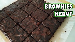 Brownies Kedut Terlajak Sedap  Resepi Mudah Sukatan Cawan amp Gram  Super Rich Brownies [upl. by Annirtak]