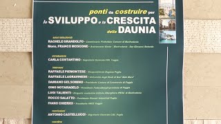 CISL PUGLIA  Convegno a Foggia Ponti da costruire per lo sviluppo e la crescita della Daunia [upl. by Wylma616]