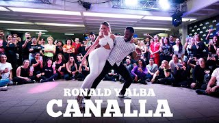 Ronald amp Alba  Romeo Santos El Chaval de la Bachata  Canalla [upl. by Nerissa]