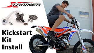 Beta Kick Start Kit Install  2022 Beta XTrainer 300  AB21192  2018 Xtrainer amp 182019 2stroke [upl. by Hootman]