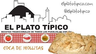 Coca de Mollitas Receta  El Plato Típico [upl. by Boggs983]