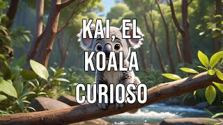 Kai el koala curioso 🐨 aventura koala cuentosinfantiles tarea [upl. by Yelreveb]