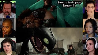 Death of Stoick  How to train your dragon 2  Reaction Mashup  httyd [upl. by Yreffej]