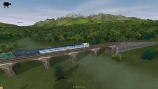 F3 Locomotive  Railroad Tycoon 3 Gameplay [upl. by Enilarak]