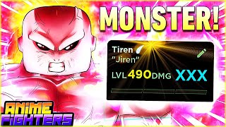 💸 The NEW 10000 ROBUX quotSTRONGESTquot Unit Jiren In Anime Fighters💸 [upl. by Gustav]