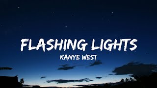 Kanye West  Flashing Lights ft Dwele Lyrics [upl. by Ahsiki]