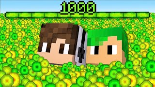 VinhMC Và Yomost Thử Thách Đi Tìm 1 Triệu Kinh Nghiệm Trong Minecraft [upl. by Vanna1]