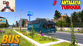 BUS SIMULATOR ULTIMATE  ANTALAYIA TURQUIA  NEOPLAN SKYLINER  Realistic gameplay [upl. by Dianne]