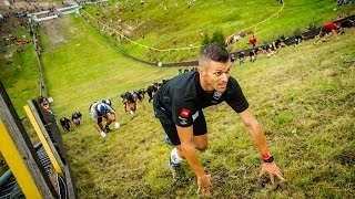 The Steepest Running Race in Europe  Red Bull 400 [upl. by Onaireves960]