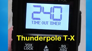 Thunderpole TX Time Out Timer Adjustment cbradio [upl. by Tavy385]