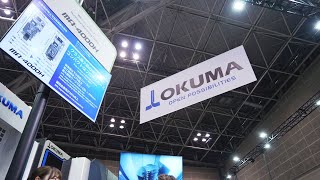 JIMTOF2024 Okuma booth scene【OKUMA CORPORATION JAPAN】 [upl. by Nezah739]