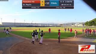 Paraclete Spirits vs St Paul’s 20230420 [upl. by Leumas]