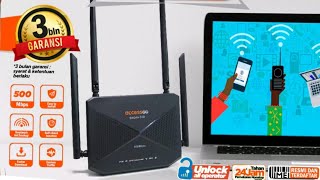 Router Wifi Simcard 4G Terbaik 500Mbps Access Go R4G4A401B Unlock All Operator [upl. by Nilad]