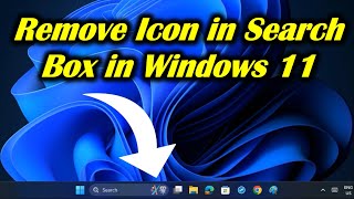 How to Hide Search Icon in Windows 11 [upl. by Bradlee]