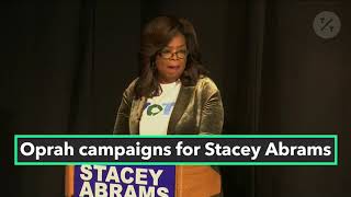 Oprah Campaigns for Stacey Abrams [upl. by Verger347]