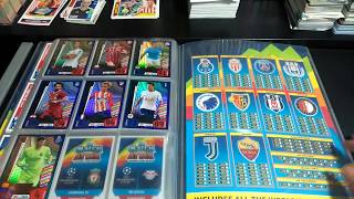 PREZENTACJA MOJEGO ALBUMU CHAMPIONS LEAGUE 1718 TOPPS MATCH ATTAX [upl. by Ydal37]