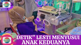 Detik detik Lesti menangis menyusui anak keduanya di ruang NICU [upl. by Dagna]