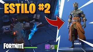 ¿Cómo DESBLOQUEAR el ESTILO 2 de EL PRISIONERO  LLAVE 1  Fortnite Battle Royale [upl. by Enovaj725]