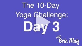 10 Day Yoga Challenge Day 3 Yoga for Lower Abs Intermediate [upl. by Ddej612]