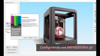 TUTORIAL SIMPLIFY3D  CONFIGURANDO IMPRESSORAS [upl. by Ainez]