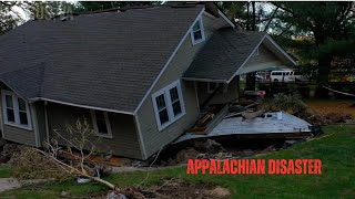 Damascus VA into TNNC  Catastrophic Hurricane Helene Damage Remains One Month Later  102824 [upl. by Yelir]