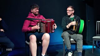 Kieran Leonard bodhrán amp Cormac O hAlmhain on accordion  Craiceann Bodhrán Festival 2024 [upl. by Brita]