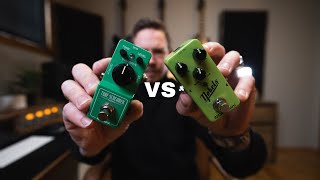 Tube Screamer Mini vs ODR Mini [upl. by Yrnehnhoj]