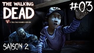 Lets Play Saison 2 Ep 3  The Walking Dead  Clementine en mode Sam Fisher HD Fr [upl. by Ahsetan]