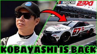 BREAKING NEWS Kamui Kobayashi will drive the 23XI Racing No 50 at COTA for second career start [upl. by Lancelot]