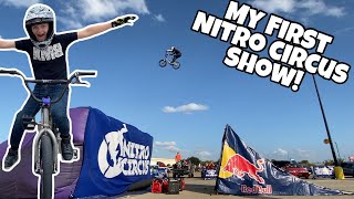 Huge Gap Huge Tricks My First NITRO CIRCUS SHOW [upl. by Hametaf]