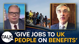 Give jobs to UK people on benefits [upl. by Ennobe]