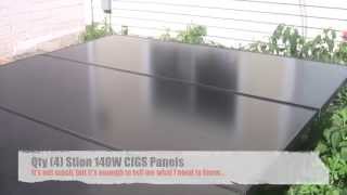 Solar Power  Thin Film Panels  Overcast Conditions  Data Analysis [upl. by Kailey]