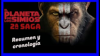 El planeta de los simios SEGUNDA PARTE Resumen y cronología [upl. by Llenor]