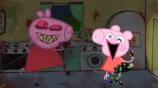 FNF Bacon Song But Pibby Peppa Pig Vs Peppaexe Sing It FNF Bacon Cover  Friday Night Funkin [upl. by Yelyab440]