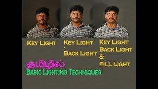 Lighting Techniques  Part 1  Learn Photography in Tamil [upl. by Odelia991]