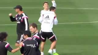 Cristiano Ronaldo and James Rodriguez Having Fun [upl. by Kristen923]