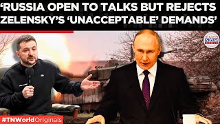 Kremlin Responds to Zelenskys Negotiation Comments  Russia Ukraine War Update  Times Now World [upl. by Gainor]