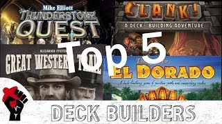 Top 5 Deck Builders for those that don’t really like Deck Builders [upl. by Cathy]