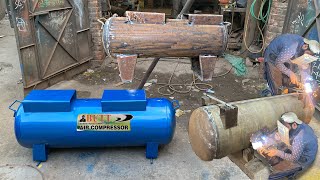 Production process of Air Compressor Tank  How Air compressor Tank are made [upl. by Arnaldo]