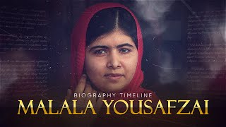 Who is Malala Yousafzai BiographyTimeline [upl. by Yhtomot618]