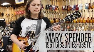 Mary Spender singing quotPrimrosequot with our 1961 Gibson ES335TD  Normans Rare Guitars [upl. by Him]