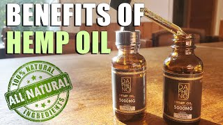 Best Benefits of Hemp Oil for Pain Relief Anxiety Inflammation TRY 💯 [upl. by Sheley]