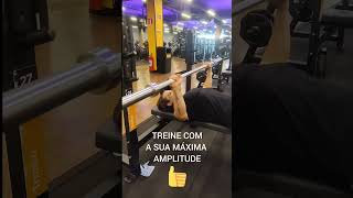 ❌ E ✅ SUPINO COM BARRA musculação saude hipertrofia emagrecimento lifestyle supino [upl. by Arekahs204]