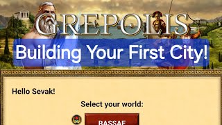 Grepolis Strategy How to Build Your First City [upl. by Landing958]