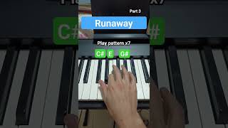 Runaway  Kanye West Piano Tutorial part 3 [upl. by Naquin54]