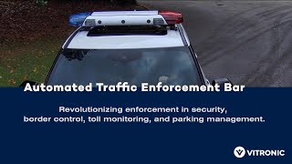 VITRONIC Enforcement Bar NextLevel Road Monitoring [upl. by Gonzales]