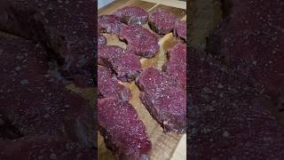 Venison Steaks from Backstrap  Quick and Easy Deer Steak Turtorial  How to Cook Venison Backstrap [upl. by Mellette]