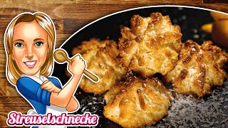 Kokosmakronen Rezept Zitrone Saftig und Weich 🎄 Plätzchen Glutenfrei Wenig Zutaten [upl. by Mariya]