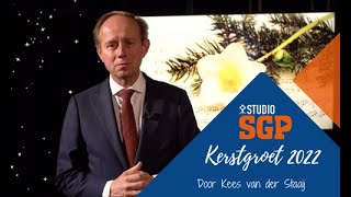 Marias lofzang  Kerstgroet 2022 Kees van der Staaij [upl. by Ardnas]