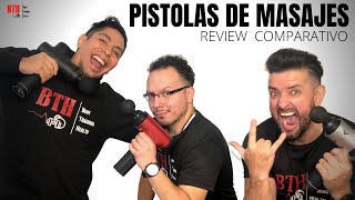 PISTOLA DE MASAJES  ¿CÚAL VALE LA PENA  REVIEW [upl. by Ecidnac]